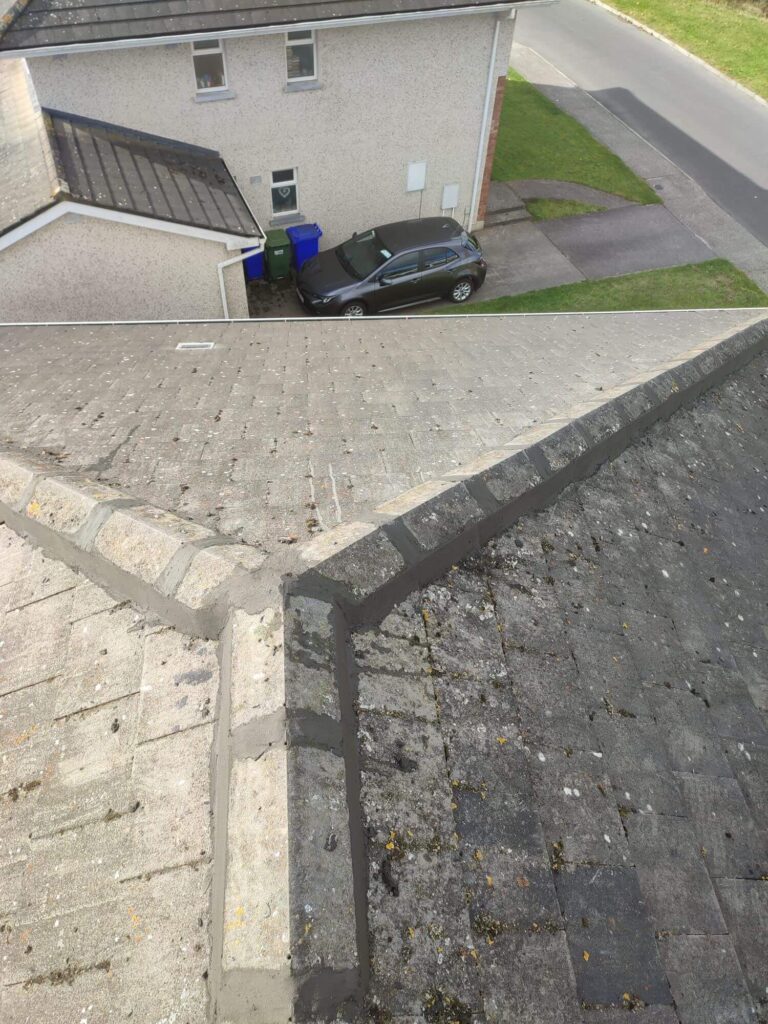 Ridge tiles repaired